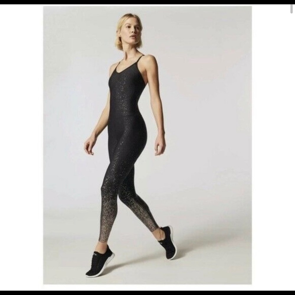 Beyond Yoga Alloy Ombré Elevation Jumpsuit Black